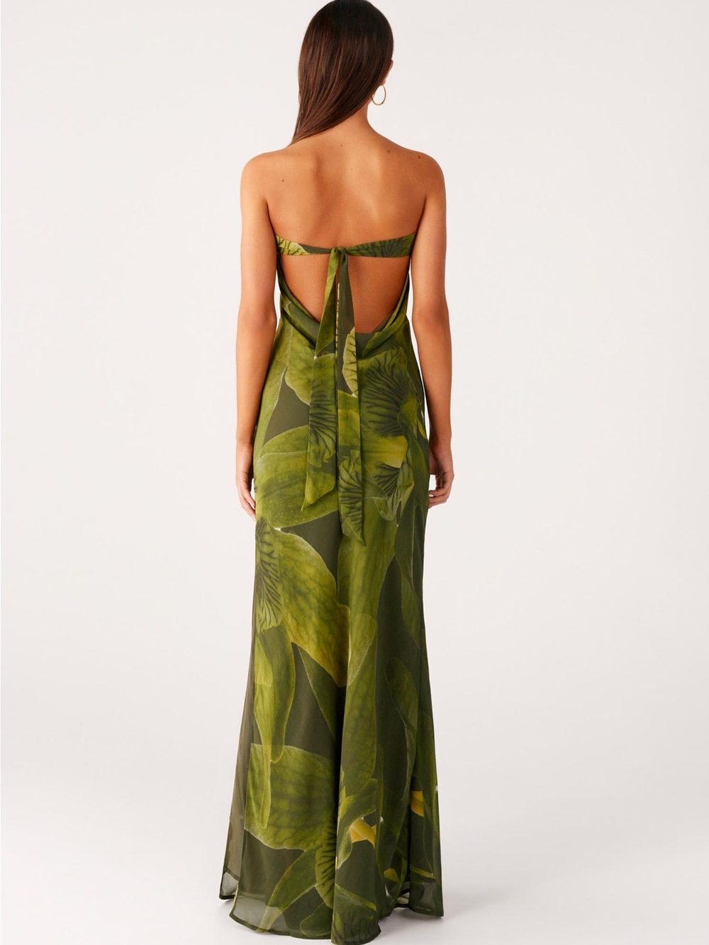 NWT Peppermayo Nettle Maxi Dress in Tropical Floral - Picture 3 of 12